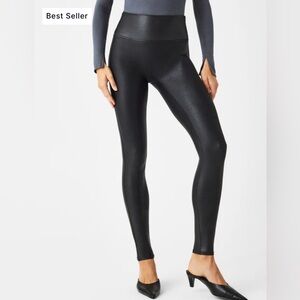 Spanx Faux Leather Leggings